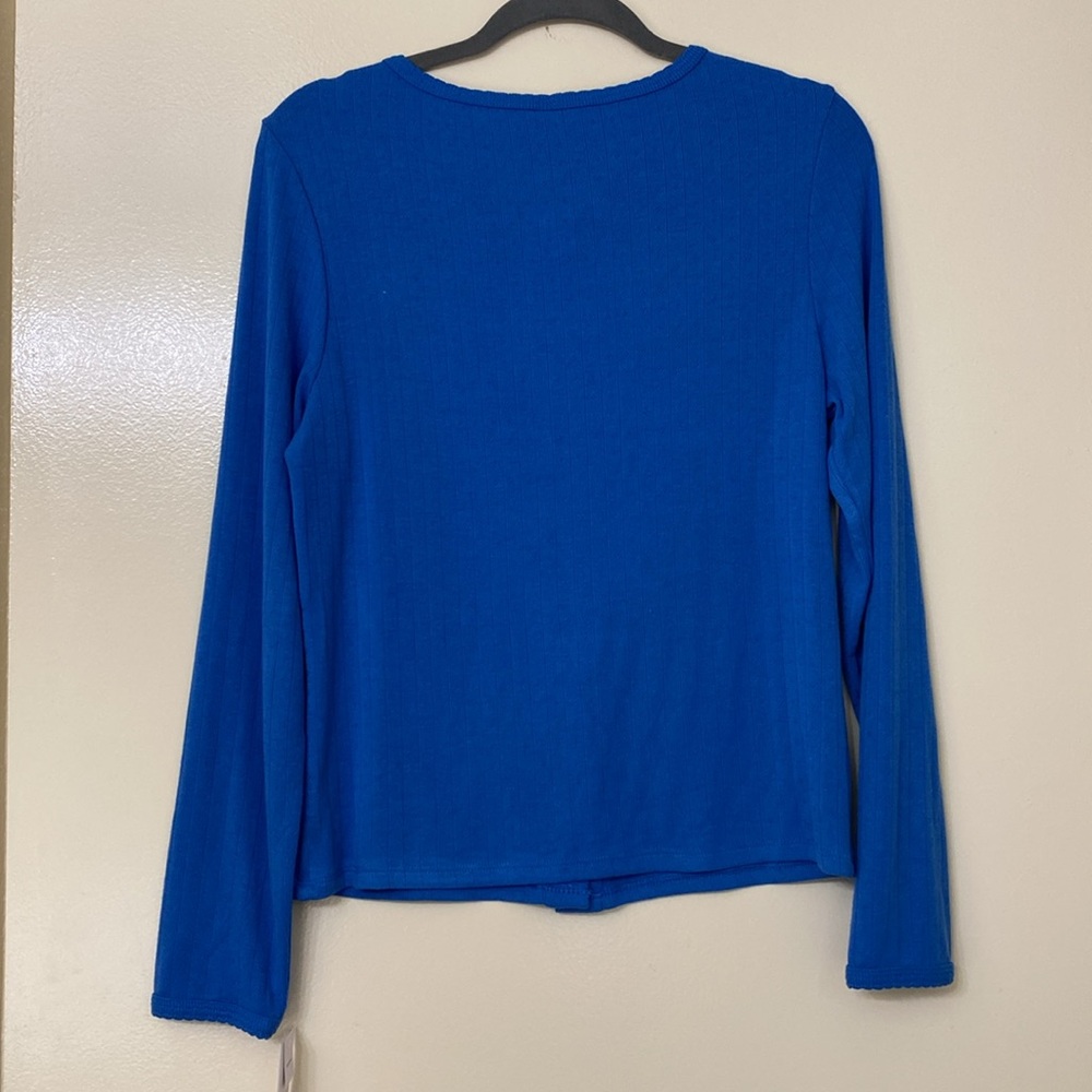 Blue Cardigan / Sleepwear - Picture 5 of 5